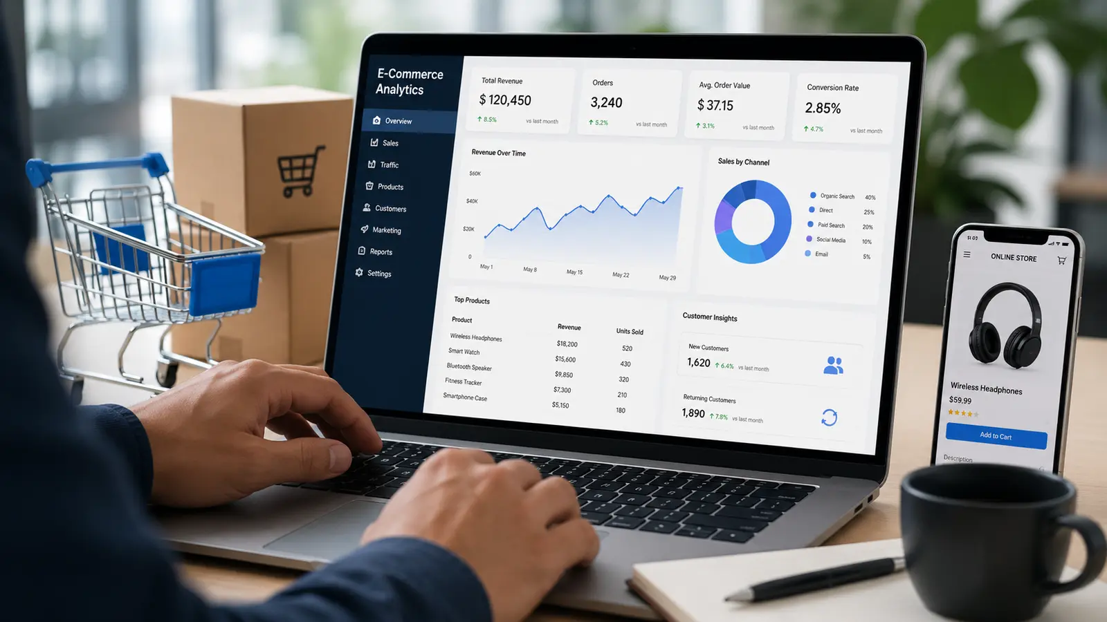 Predictive Analytics in E-Commerce: How Small Stores Can Start